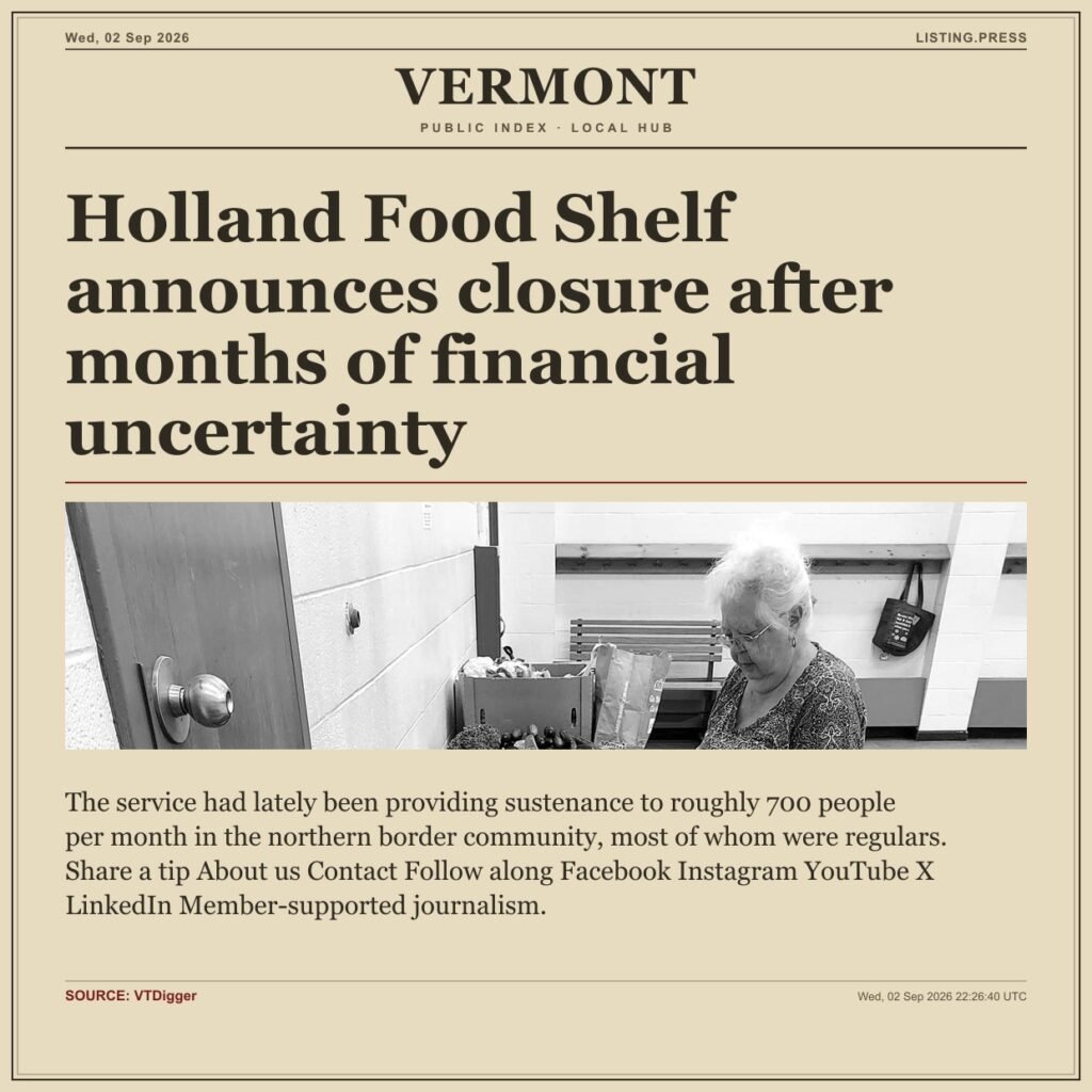 Holland Food Shelf announces closure after months of financial uncertainty