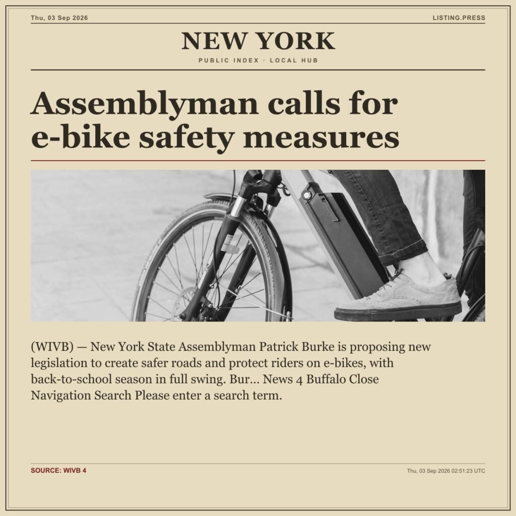 Assemblyman calls for e-bike safety measures