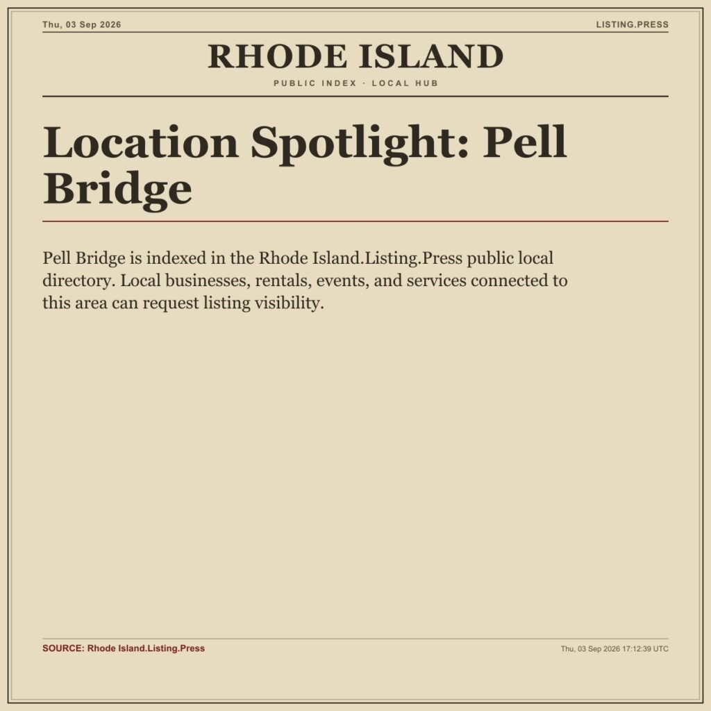 Location Spotlight: Pell Bridge