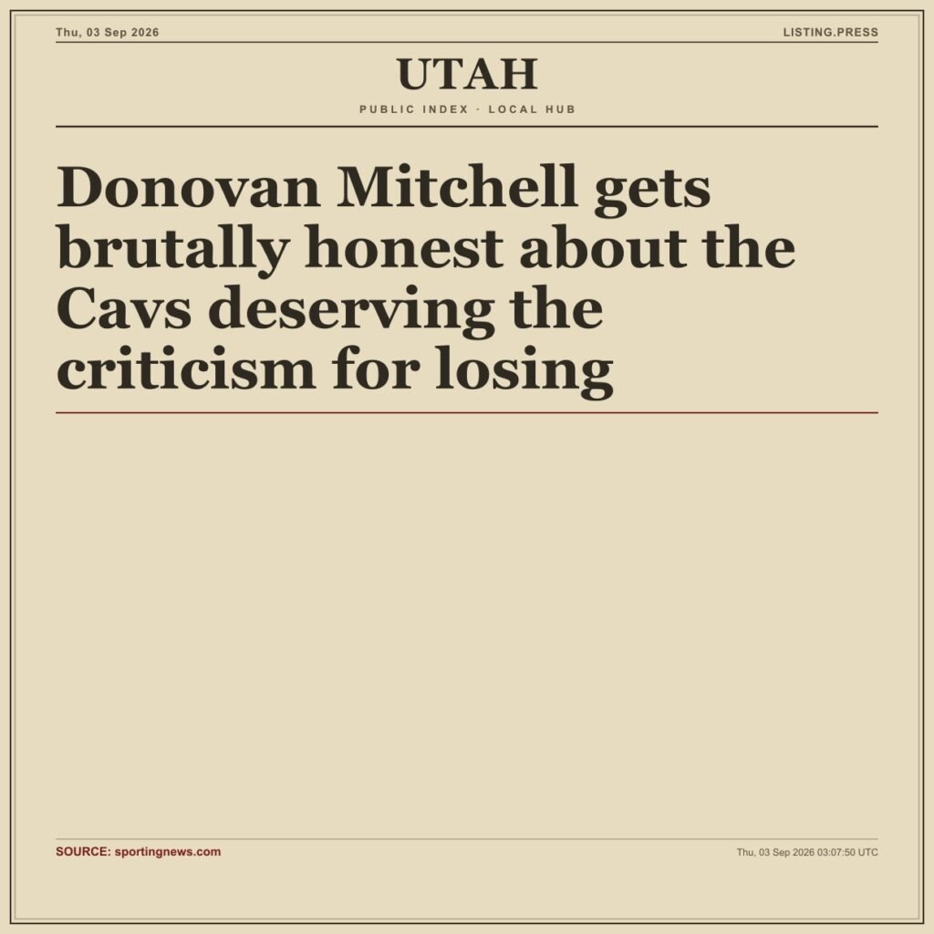 Donovan Mitchell gets brutally honest about the Cavs deserving the criticism for losing