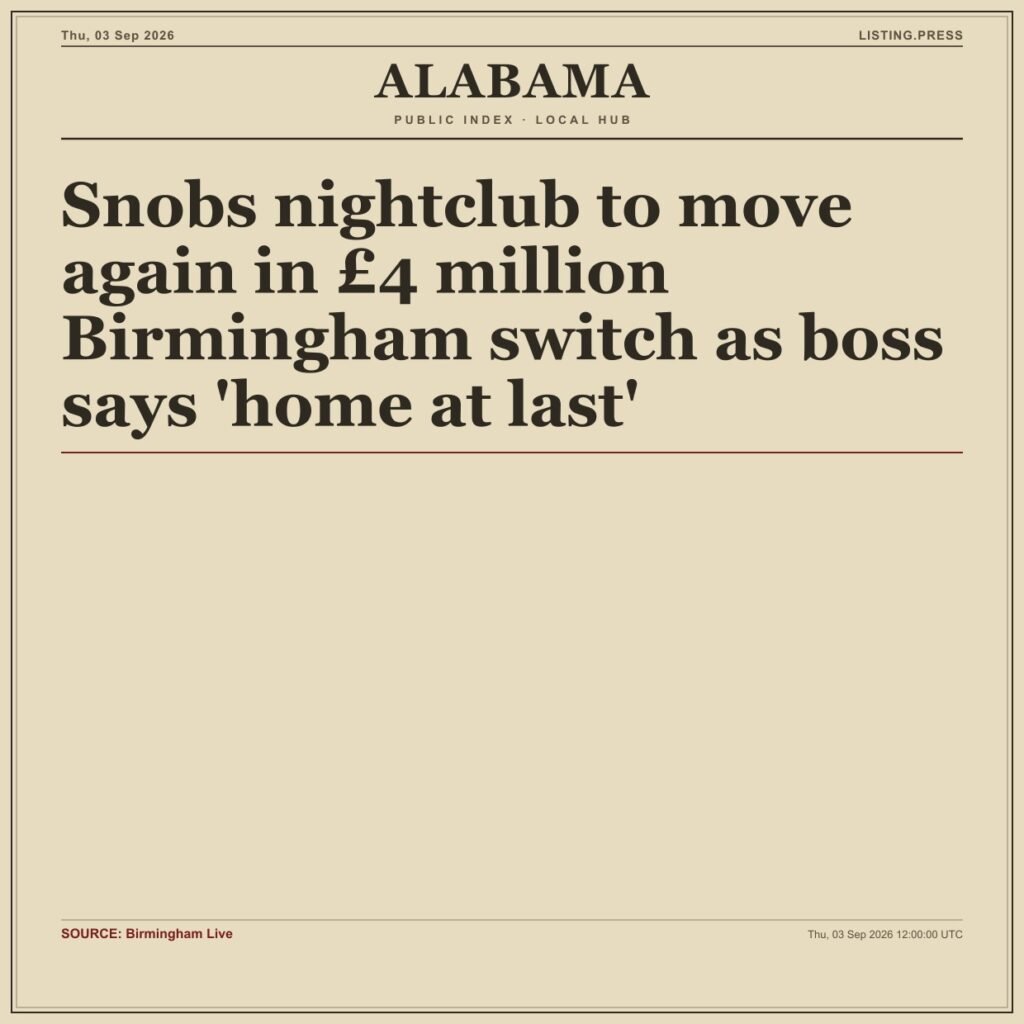 Snobs nightclub to move again in £4 million Birmingham switch as boss says ‘home at last’