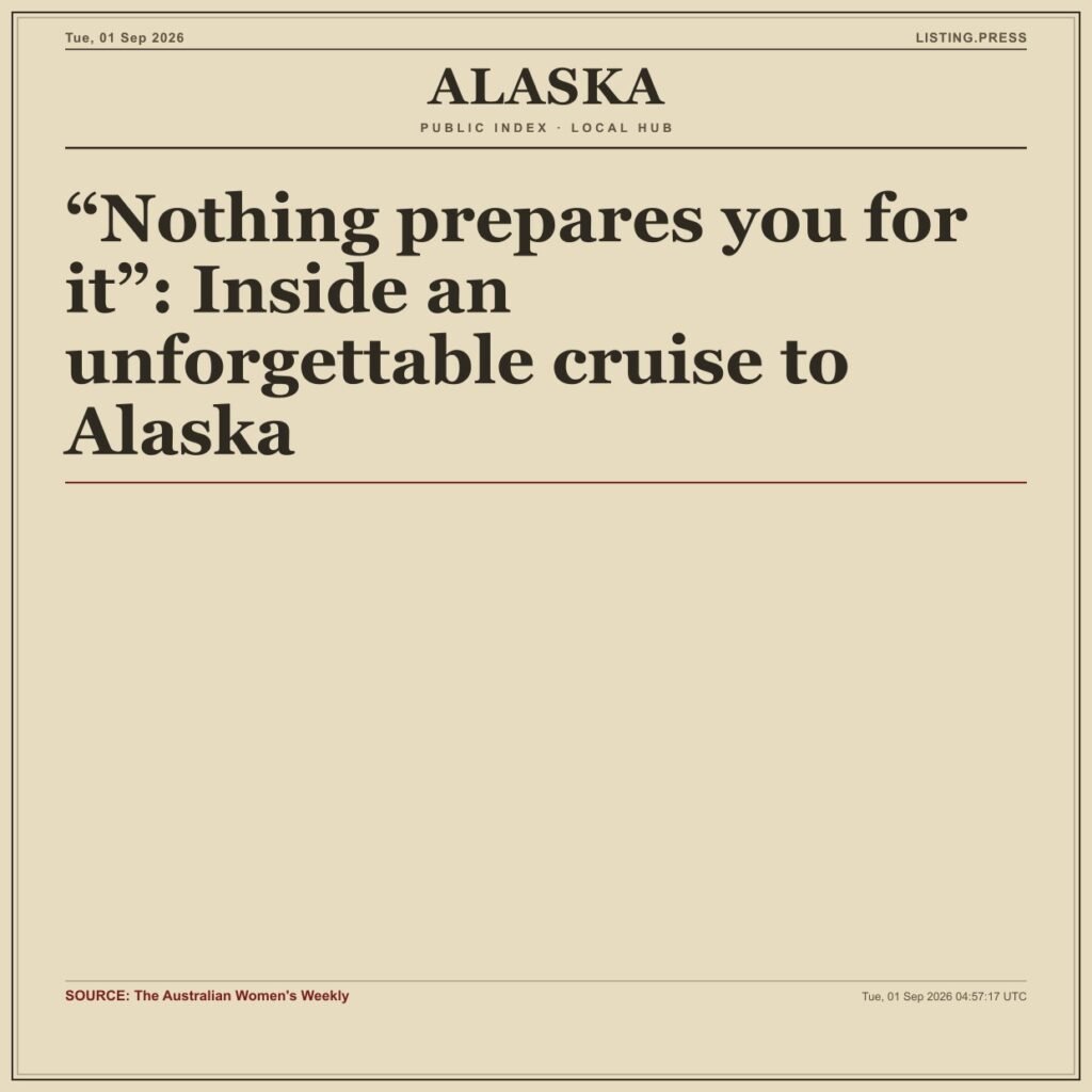 “Nothing prepares you for it”: Inside an unforgettable cruise to Alaska