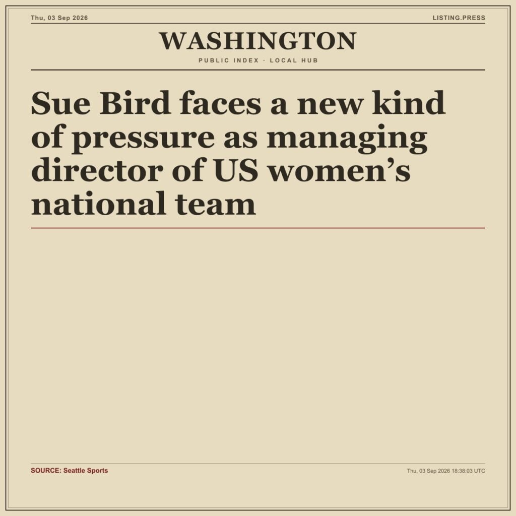 Sue Bird faces a new kind of pressure as managing director of US women’s national team