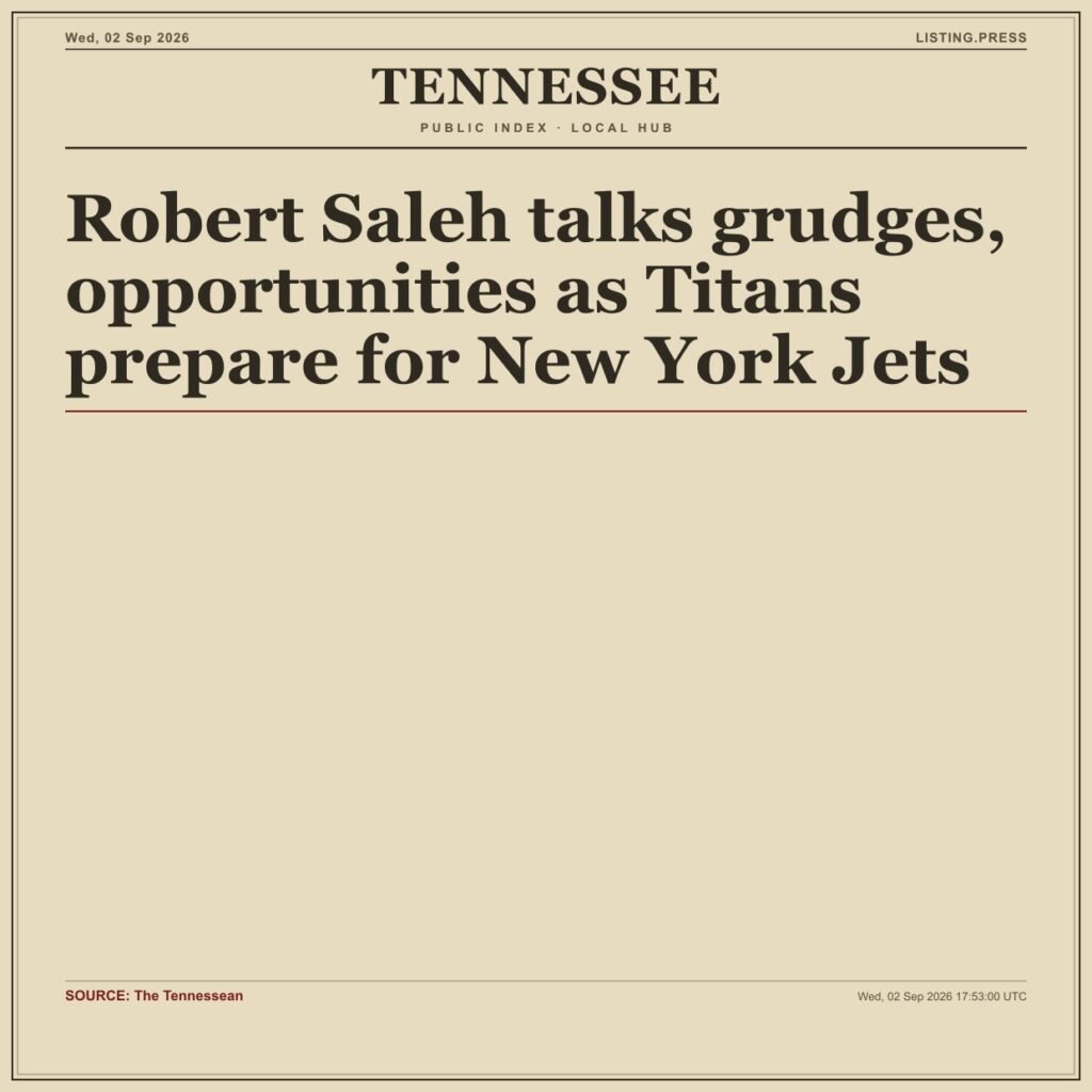 Robert Saleh talks grudges, opportunities as Titans prepare for New York Jets