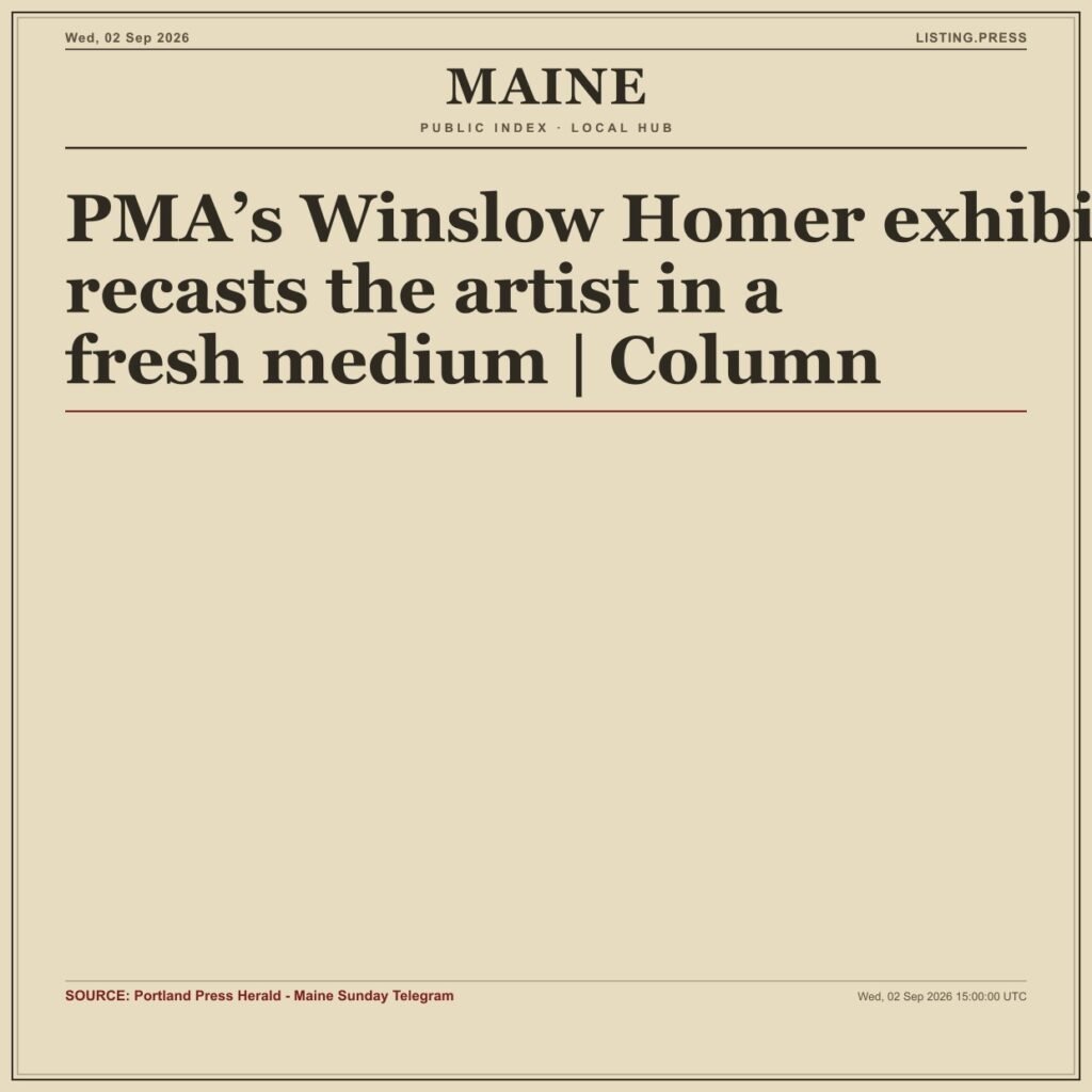 PMA’s Winslow Homer exhibit recasts the artist in a fresh medium | Column