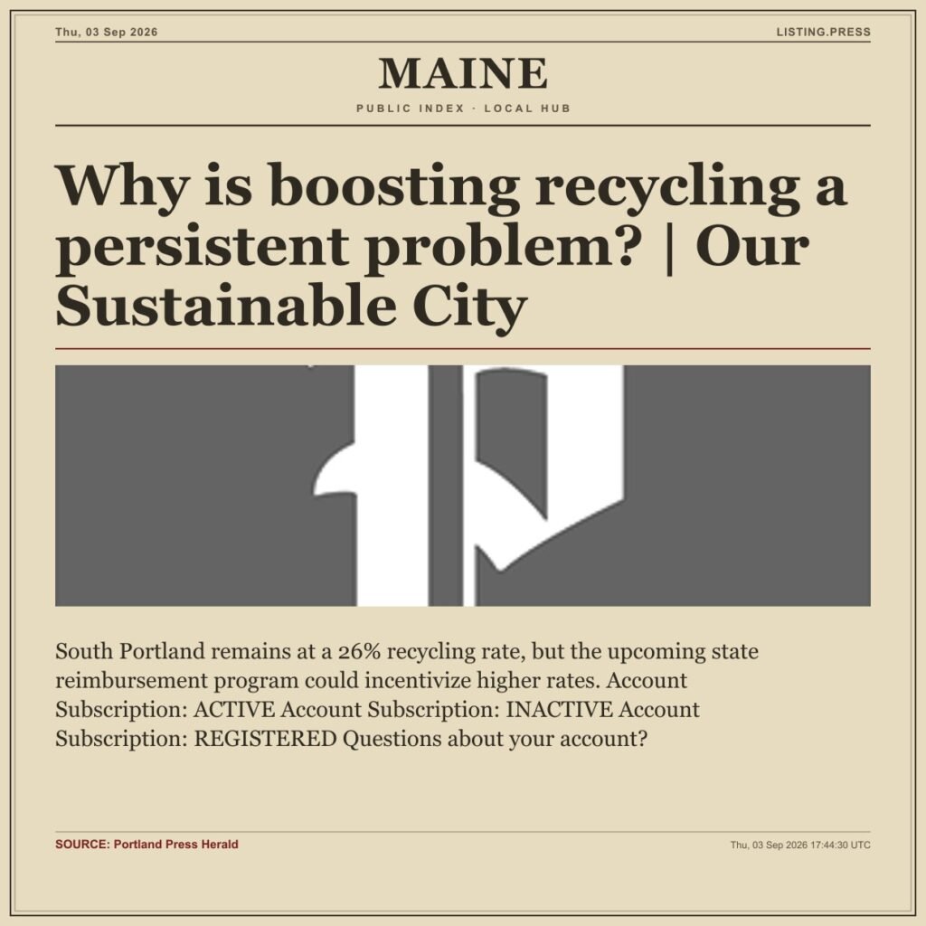 Why is boosting recycling a persistent problem? | Our Sustainable City