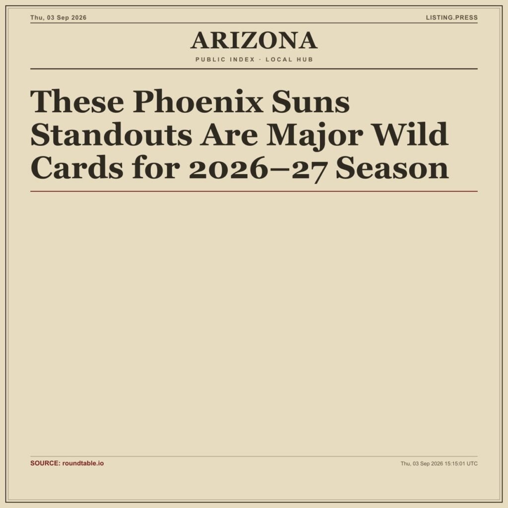 These Phoenix Suns Standouts Are Major Wild Cards for 2026–27 Season