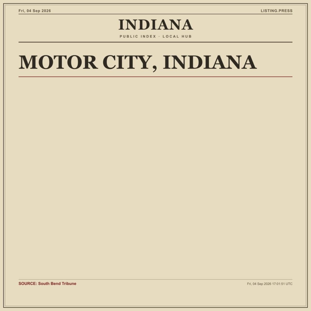 MOTOR CITY, INDIANA