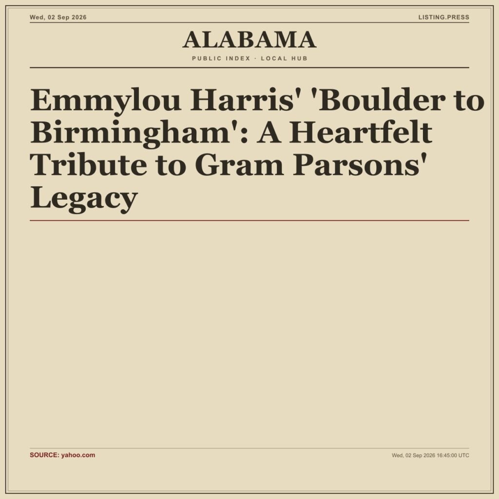 Emmylou Harris’ ‘Boulder to Birmingham’: A Heartfelt Tribute to Gram Parsons’ Legacy