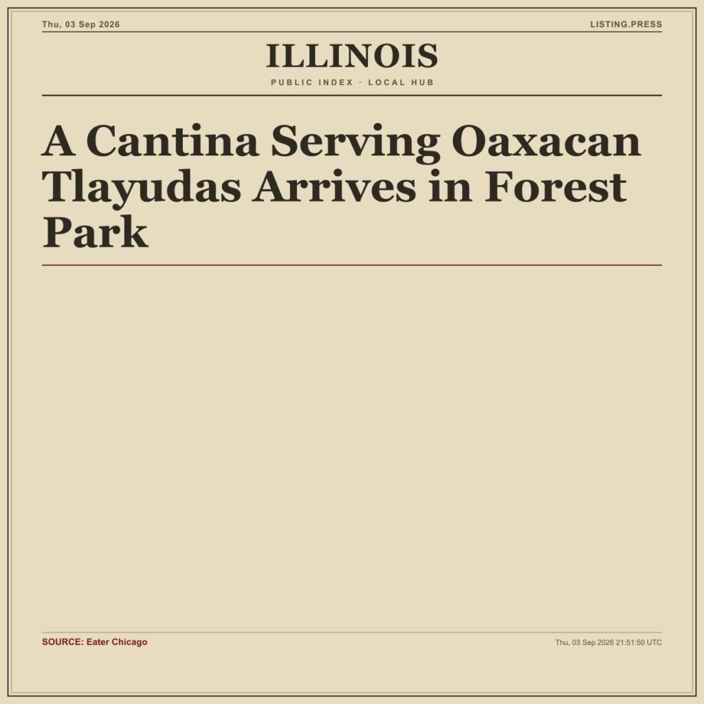 A Cantina Serving Oaxacan Tlayudas Arrives in Forest Park
