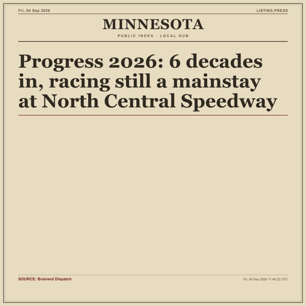Progress 2026: 6 decades in, racing still a mainstay at North Central Speedway