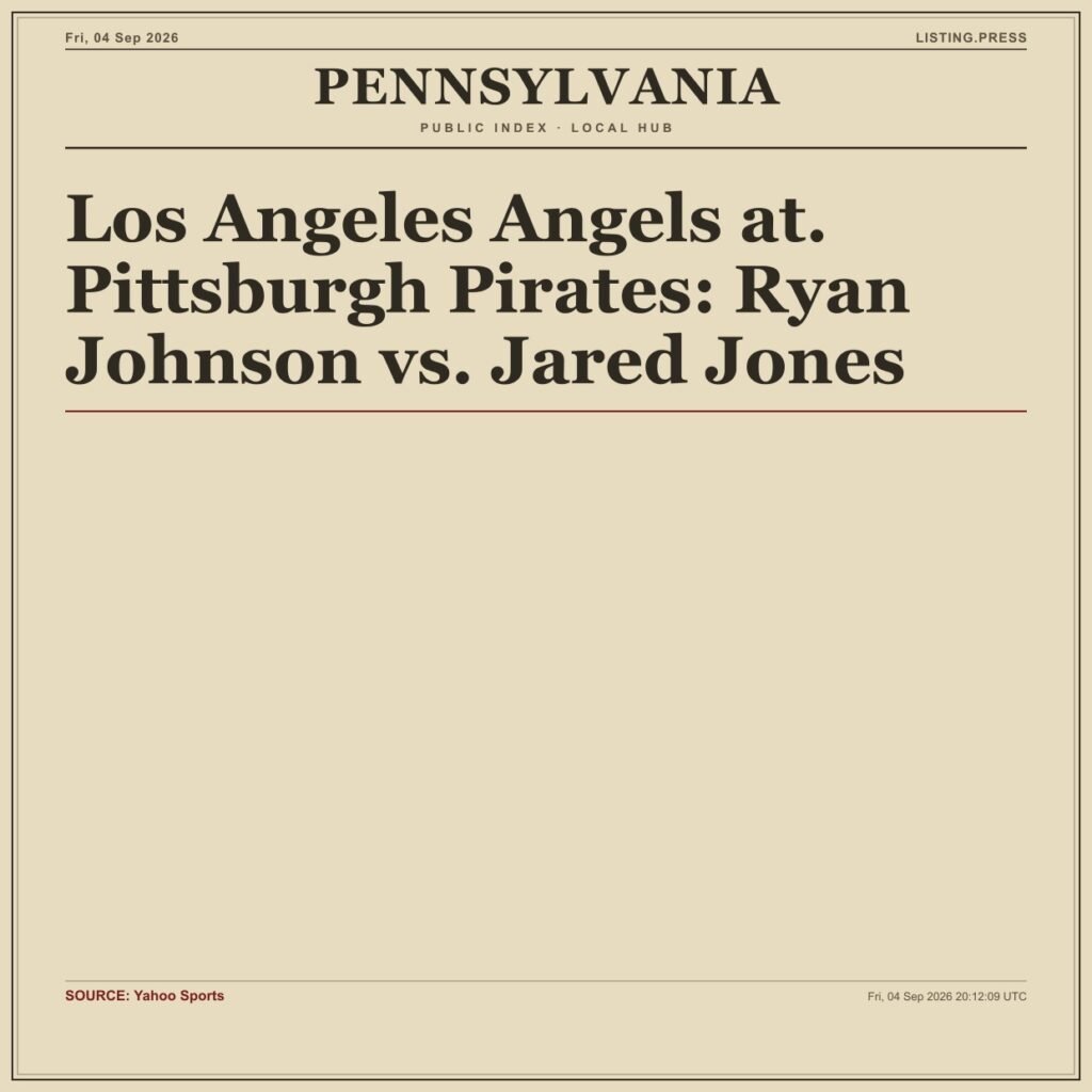 Los Angeles Angels at. Pittsburgh Pirates: Ryan Johnson vs. Jared Jones