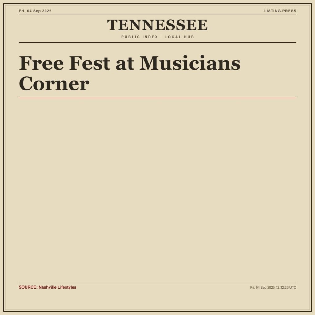 Free Fest at Musicians Corner