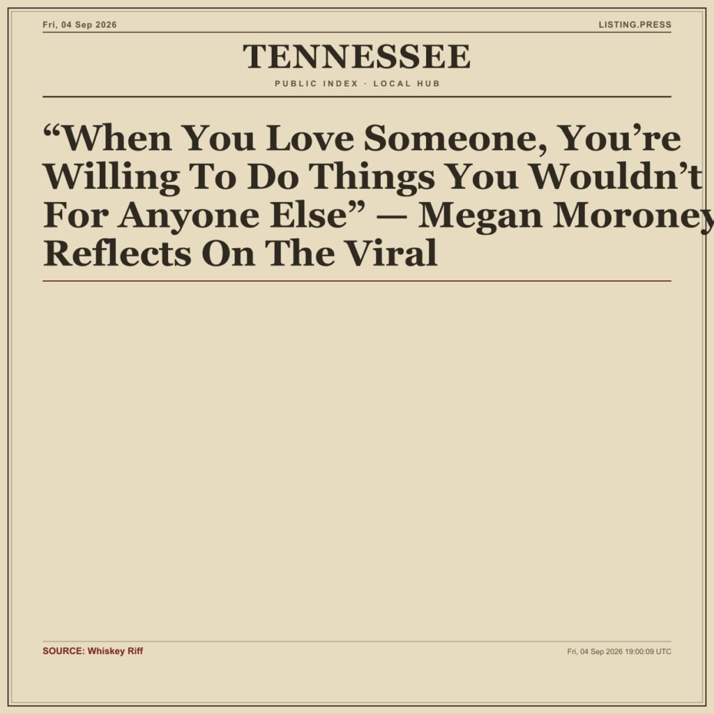 “When You Love Someone, You’re Willing To Do Things You Wouldn’t For Anyone Else” — Megan Moroney Reflects On The Viral