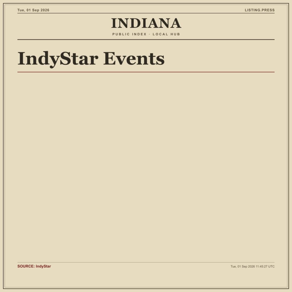 IndyStar Events