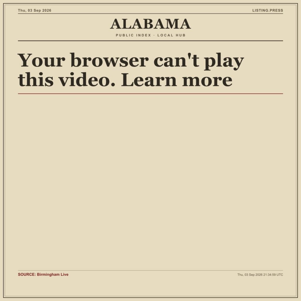 Your browser can’t play this video. Learn more