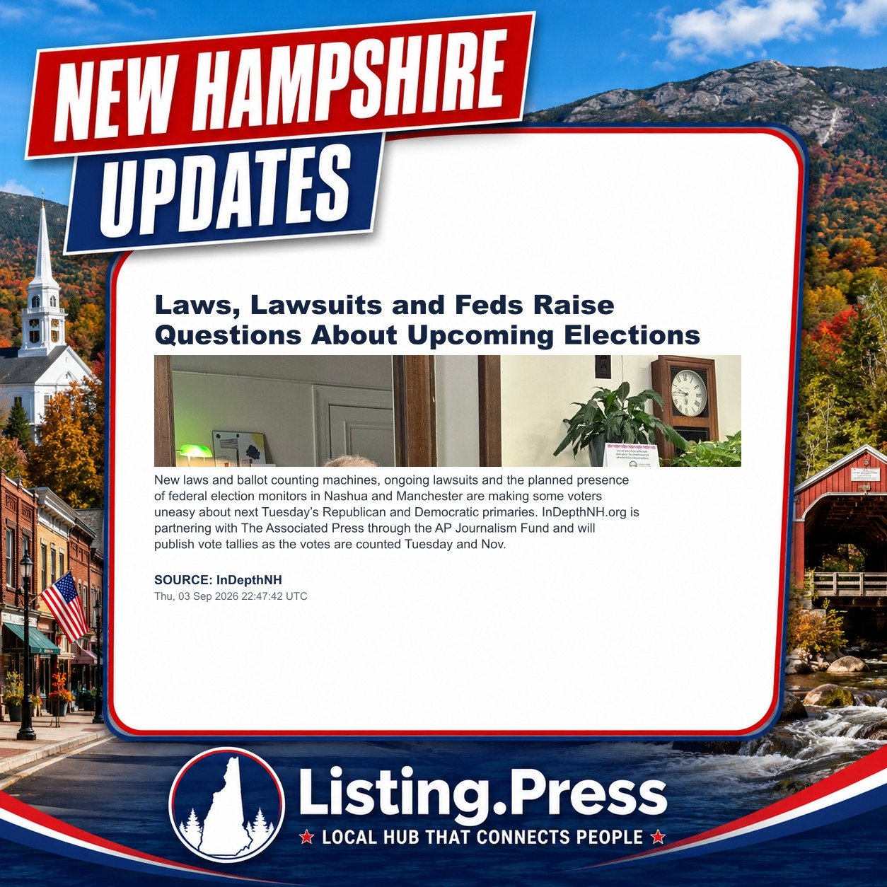 Laws, Lawsuits and Feds Raise Questions About Upcoming Elections