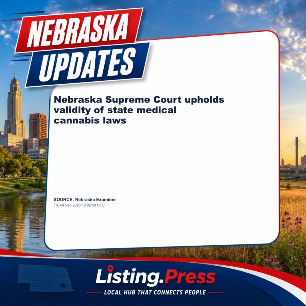 Nebraska Supreme Court upholds validity of state medical cannabis laws