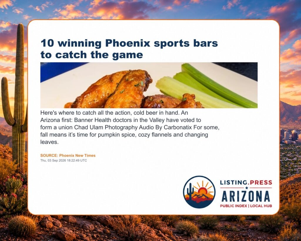 10 winning Phoenix sports bars to catch the game