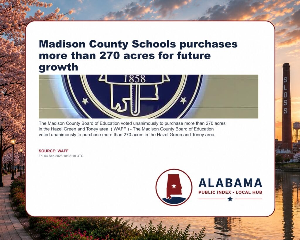 Madison County Schools purchases more than 270 acres for future growth