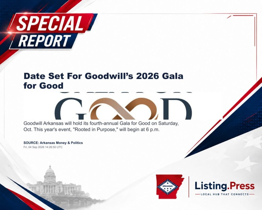 Date Set For Goodwill’s 2026 Gala for Good