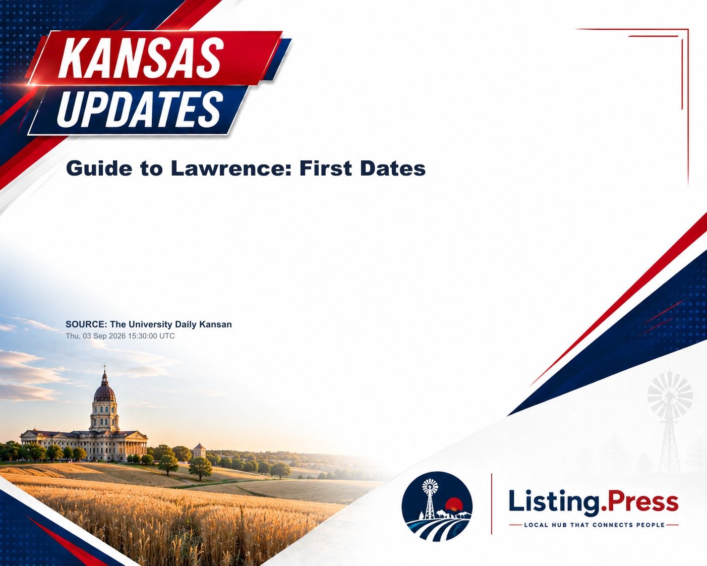 Guide to Lawrence: First Dates