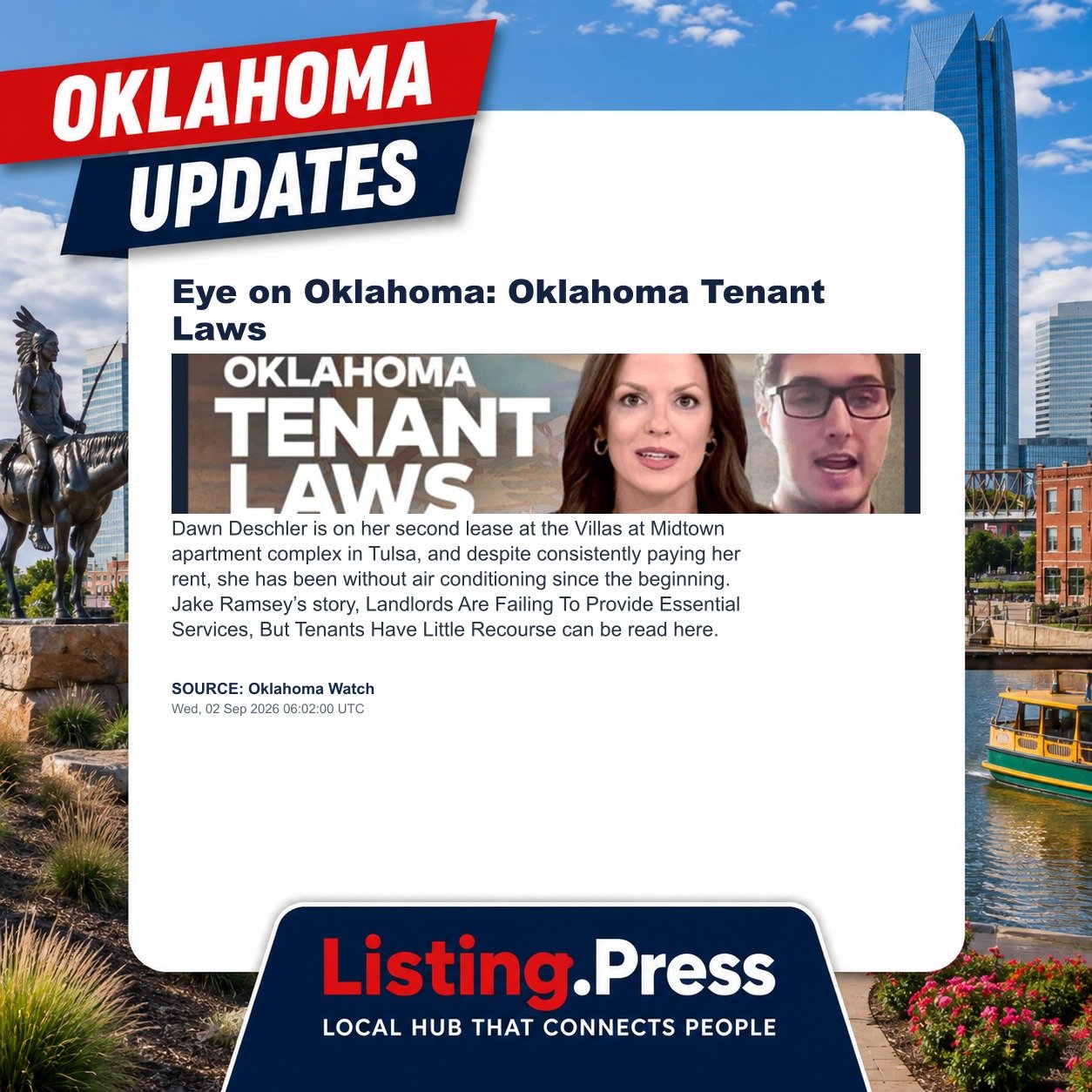 Eye on Oklahoma: Oklahoma Tenant Laws