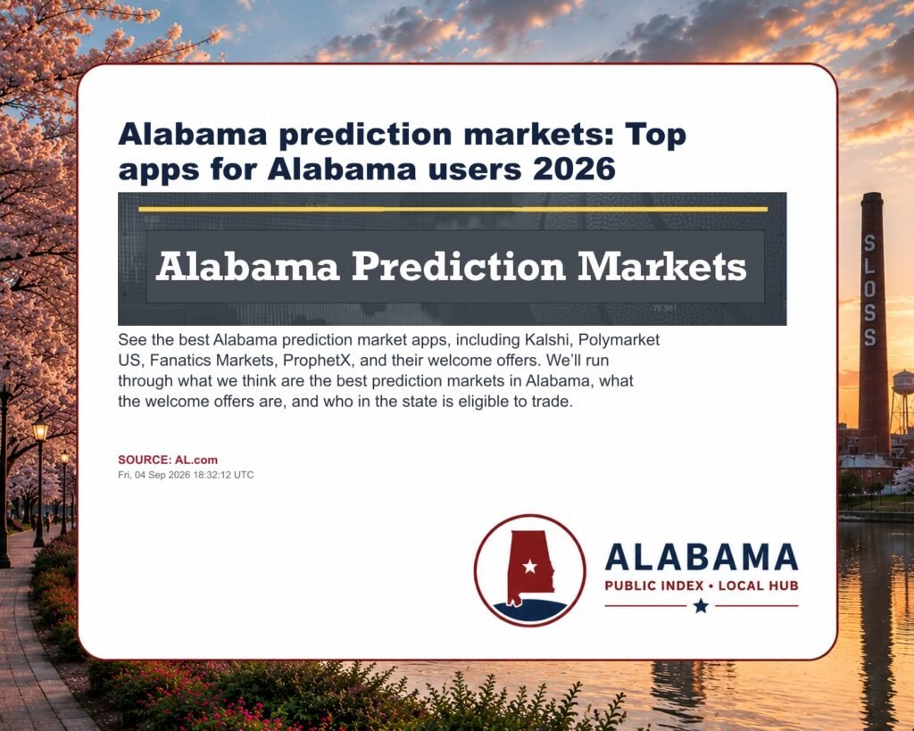 Alabama prediction markets: Top apps for Alabama users 2026