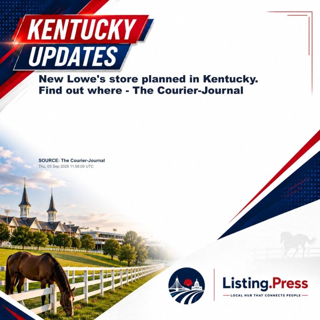 New Lowe’s store planned in Kentucky. Find out where – The Courier-Journal