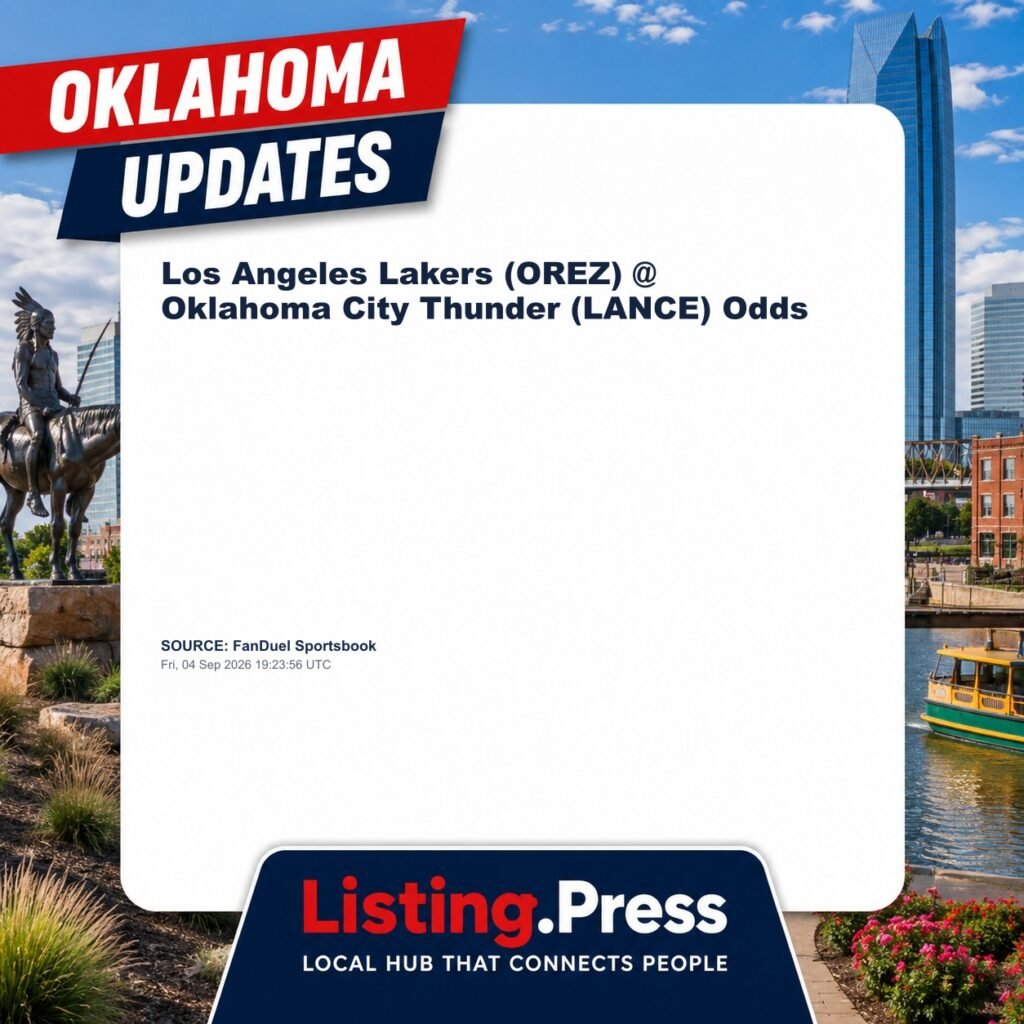 Los Angeles Lakers (OREZ) @ Oklahoma City Thunder (LANCE) Odds