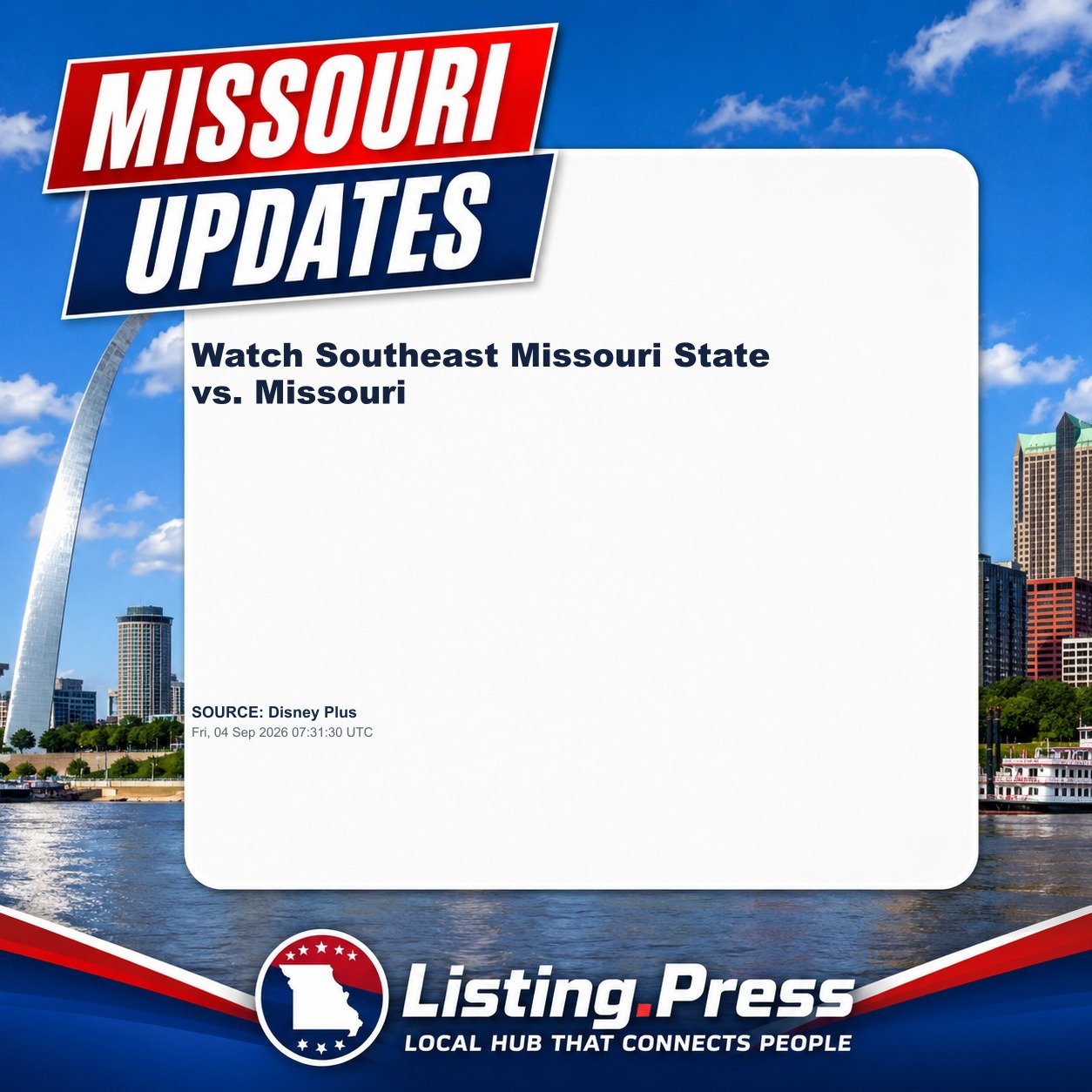 Watch Southeast Missouri State vs. Missouri
