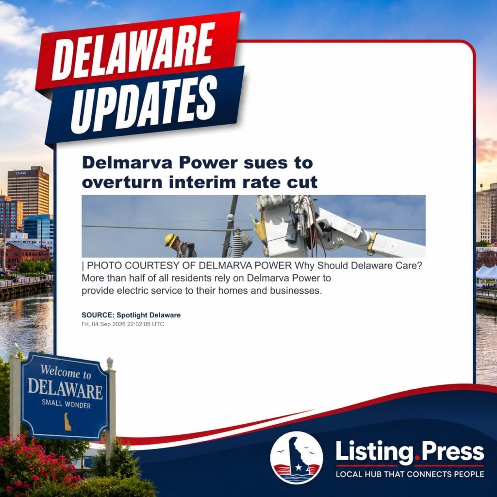 Delmarva Power sues to overturn interim rate cut