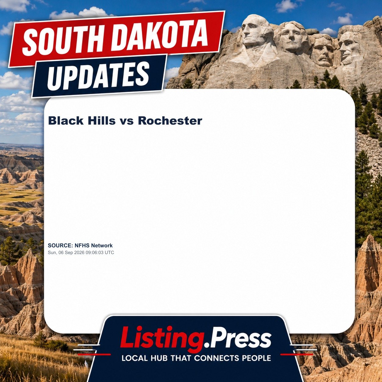 Black Hills vs Rochester