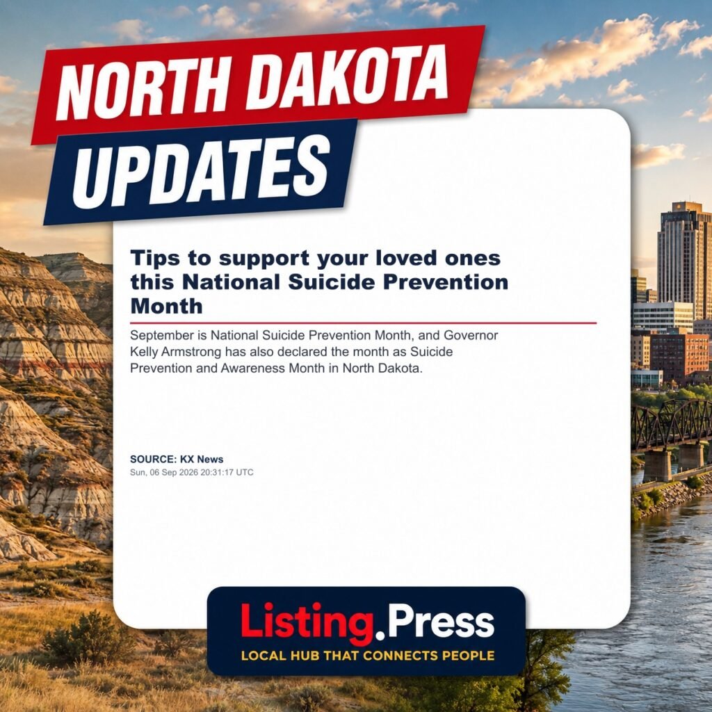 Tips to support your loved ones this National Suicide Prevention Month