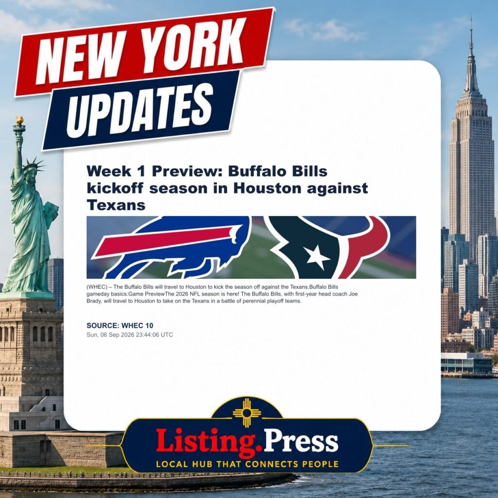 Week 1 Preview: Buffalo Bills kickoff season in Houston against Texans