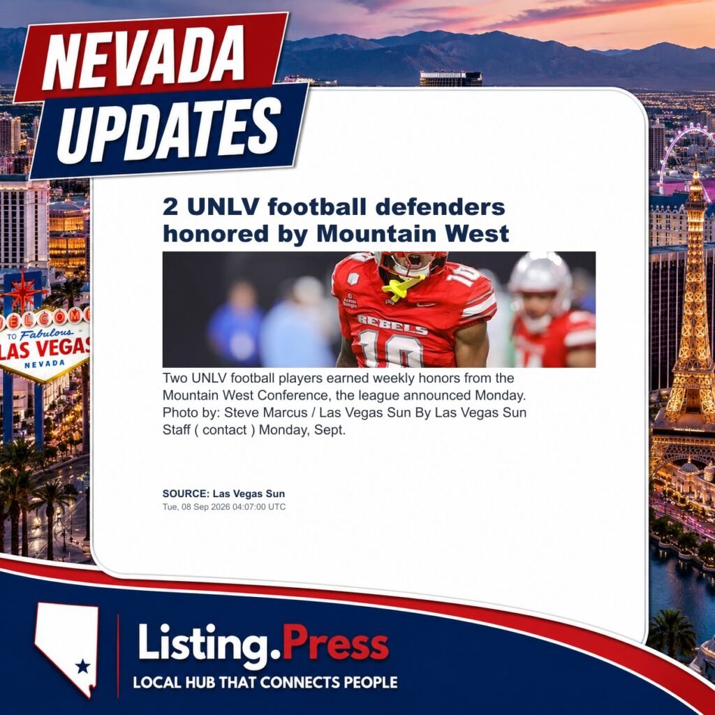 2 UNLV football defenders honored by Mountain West