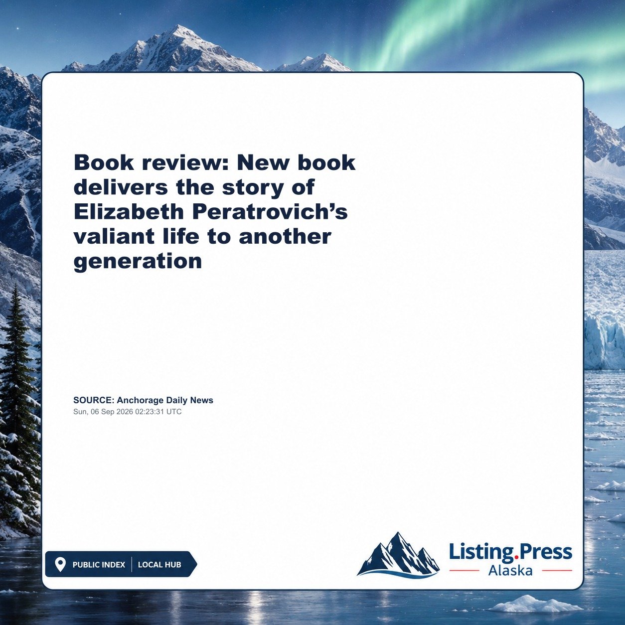 Book review: New book delivers the story of Elizabeth Peratrovich’s valiant life to another generation