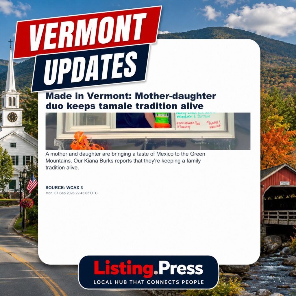 Made in Vermont: Mother-daughter duo keeps tamale tradition alive