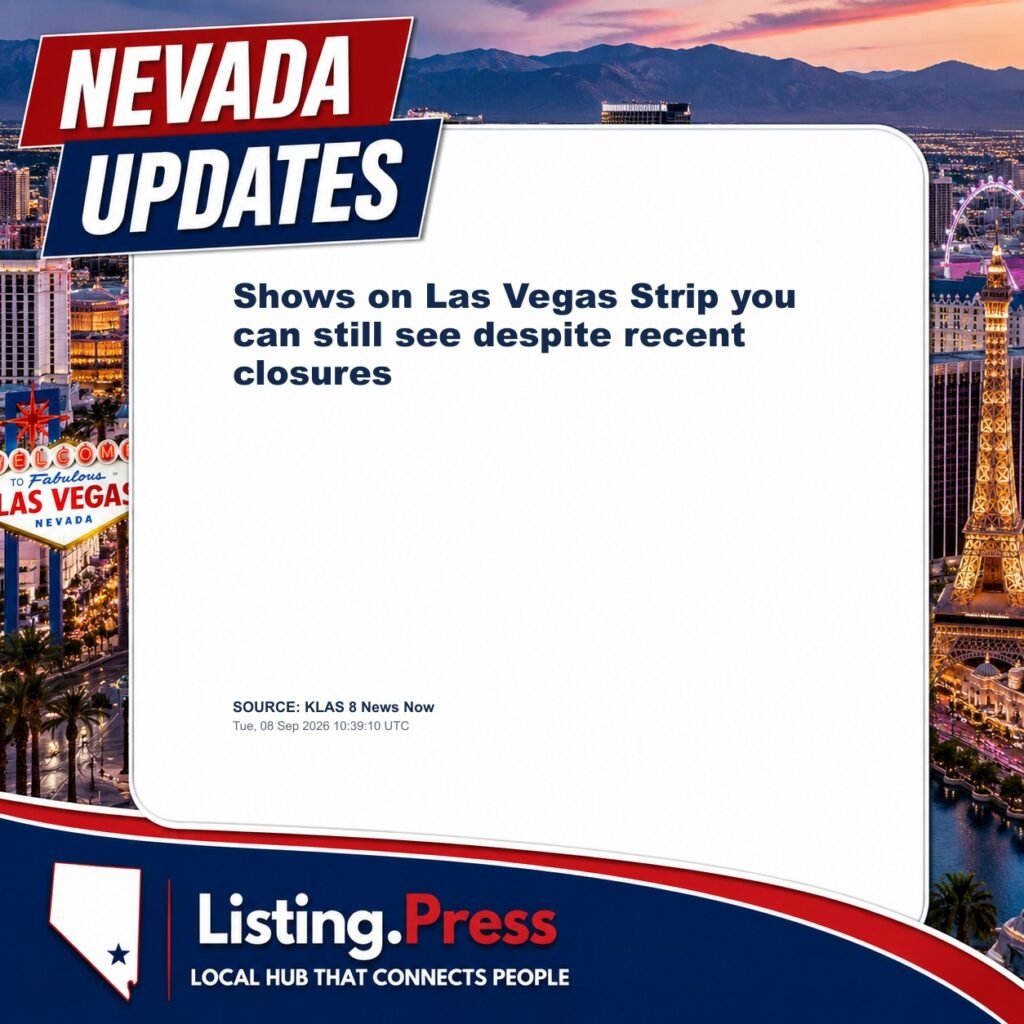 Shows on Las Vegas Strip you can still see despite recent closures