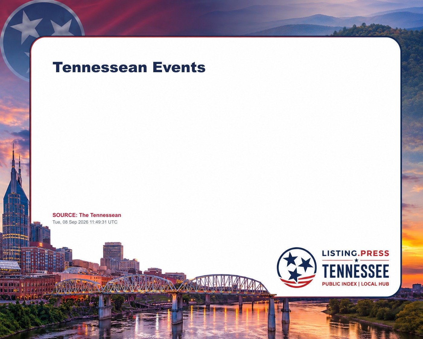 Tennessean Events