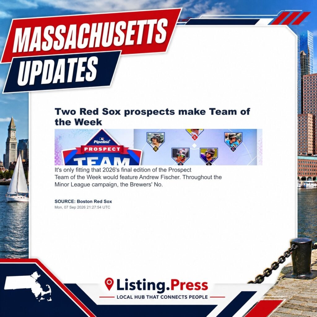 Two Red Sox prospects make Team of the Week
