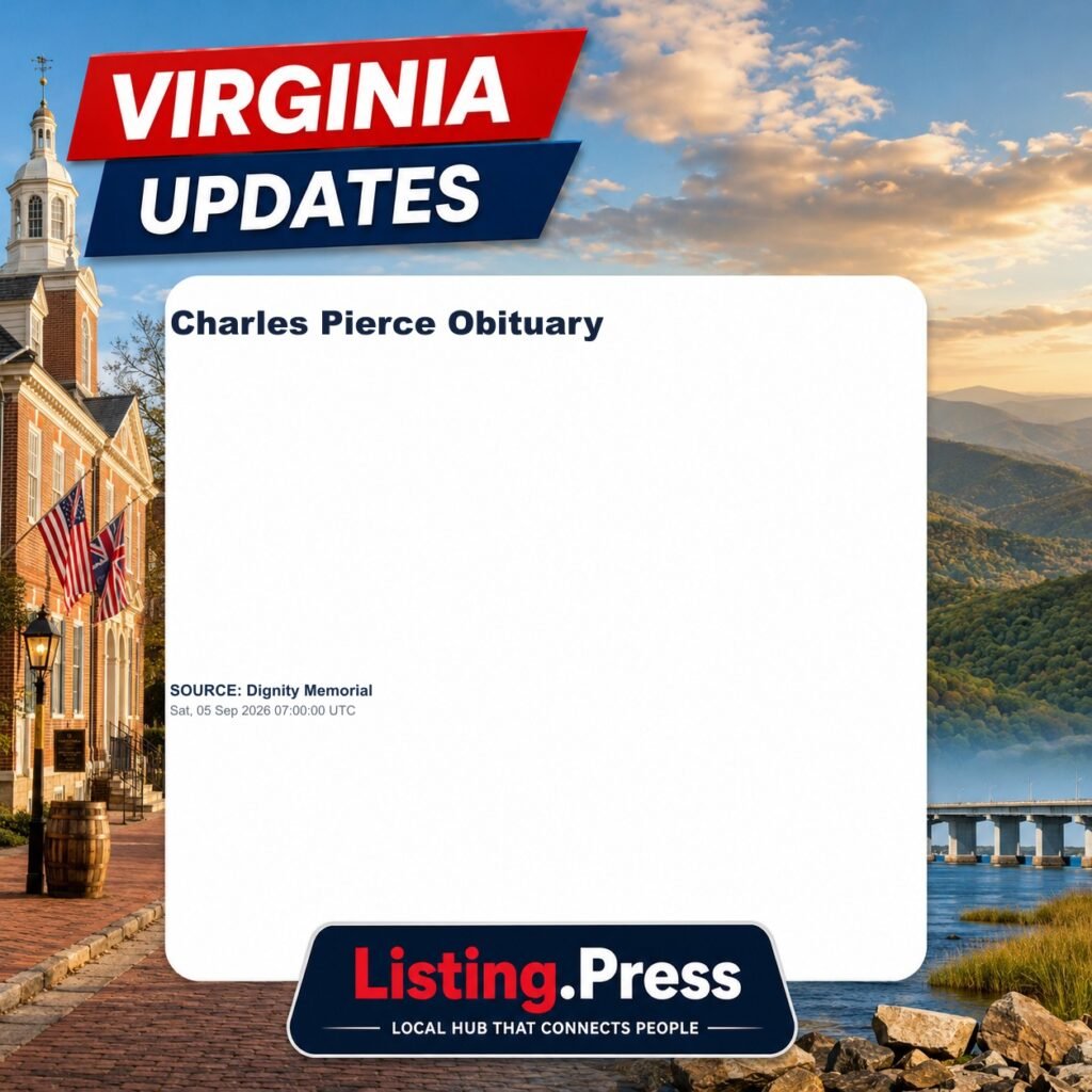 Charles Pierce Obituary