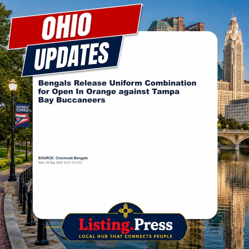Bengals Release Uniform Combination for Open In Orange against Tampa Bay Buccaneers