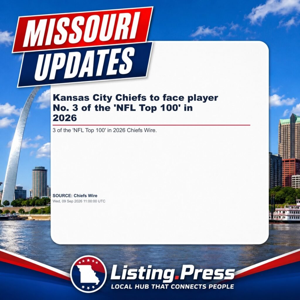 Kansas City Chiefs to face player No. 3 of the ‘NFL Top 100’ in 2026