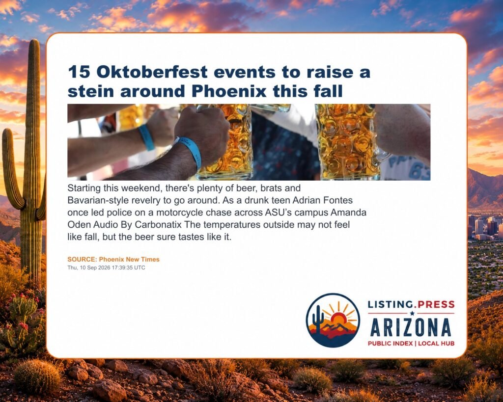 15 Oktoberfest events to raise a stein around Phoenix this fall