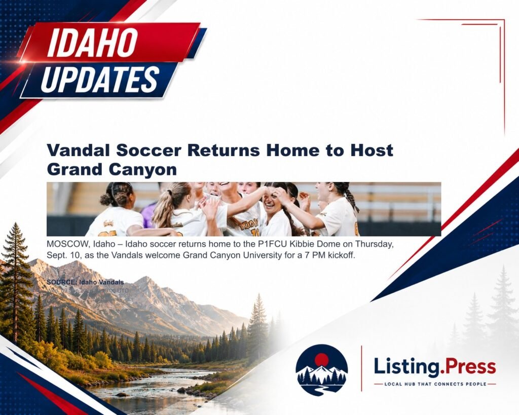 Vandal Soccer Returns Home to Host Grand Canyon