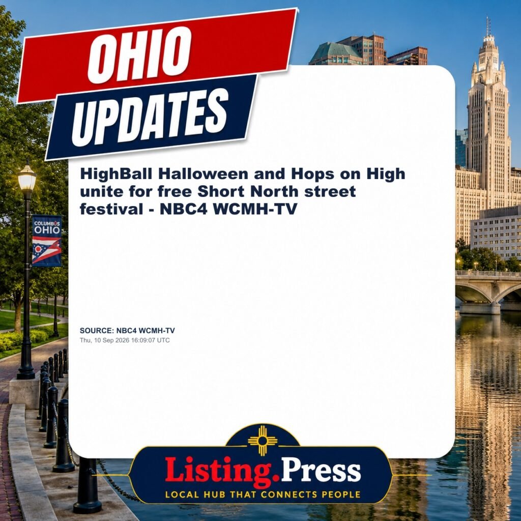 HighBall Halloween and Hops on High unite for free Short North street festival – NBC4 WCMH-TV