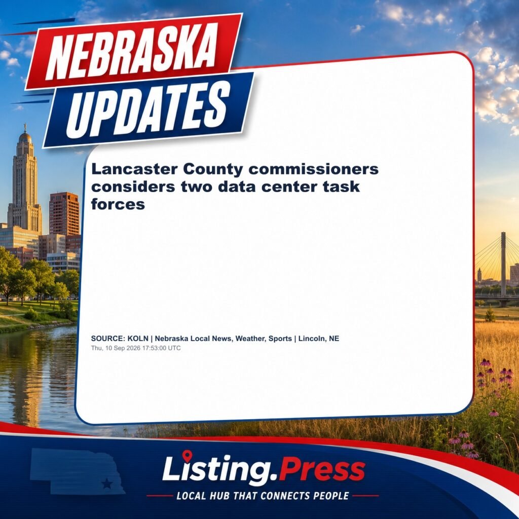 Lancaster County commissioners considers two data center task forces