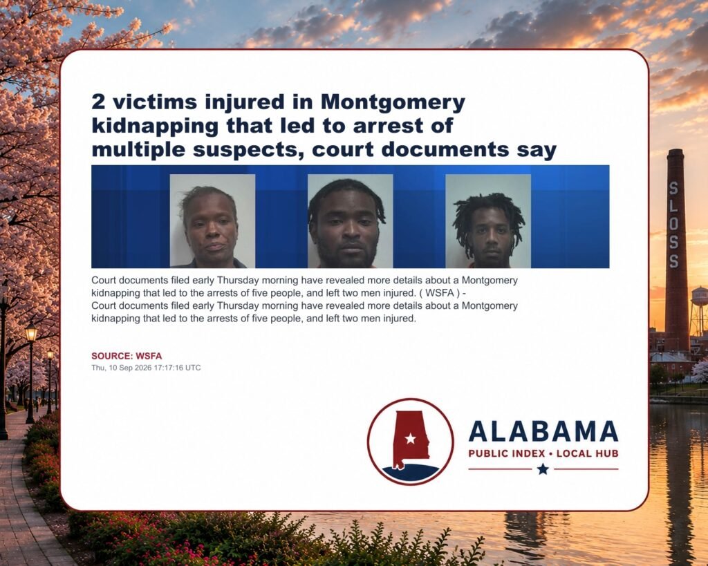 2 victims injured in Montgomery kidnapping that led to arrest of multiple suspects, court documents say
