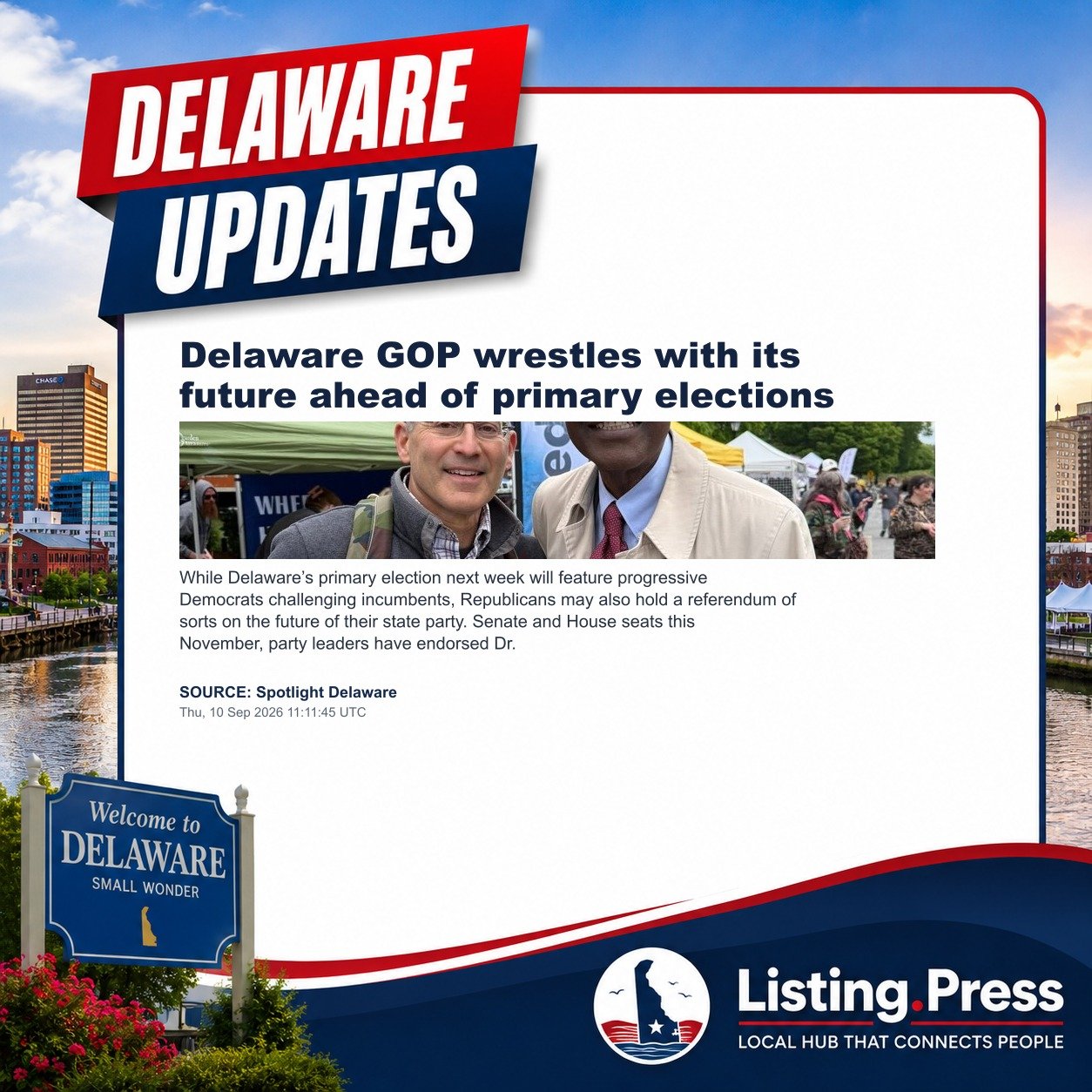 Delaware GOP wrestles with its future ahead of primary elections